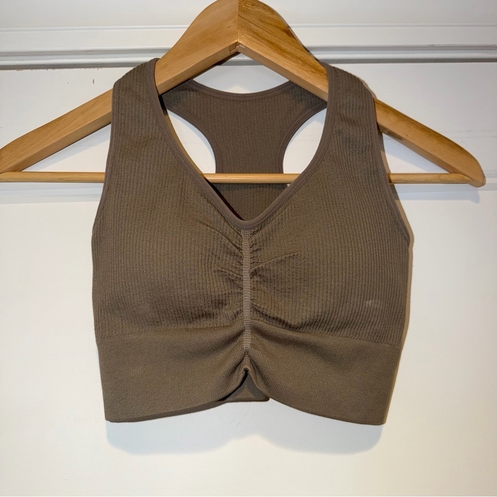 NVGTN Brown Sports Bra